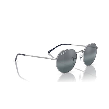 Ray-Ban Jack Chromance Polarize Güneş Gözlüğü RB 3565 9242G6 53