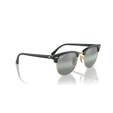 Ray-Ban Clubmaster Chromance Polarize Güneş Gözlüğü RB 3016 1368G4 55