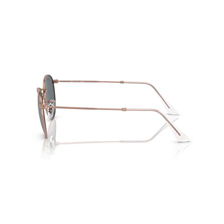 RB 3447 9202R5 53 Round Metal Unisex Rose Gold Güneş Gözlüğü