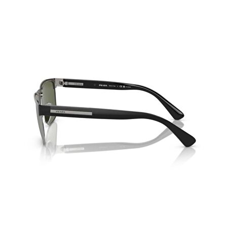 Prada PR 66ZS YDC03R 58 Polarize Erkek Füme Güneş Gözlüğü