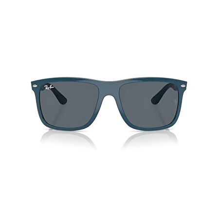 Ray-Ban RB 4547 6717R5 60 Unisex Kare Lacivert Kemik Güneş Gözlüğü
