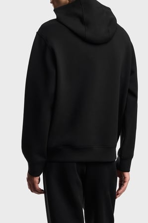 Emporio Armani Logolu Pamuk Karışımlı Kapüşonlu Sweat Erkek SWEAT EM004531 AF10013 UC001 SİYAH