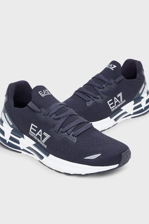 EA7 Logolu Sneaker Ayakkabı Unisex AYAKKABI 7X000652 AF18639 MB302 LACİVERT