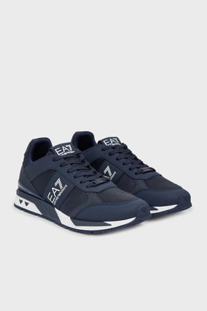 EA7 Logolu Sneaker Ayakkabı Unisex AYAKKABI 7X000656 AF13550 MZ069 LACİVERT