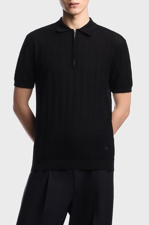 Emporio Armani Erkek Polo Yaka Kazak EM004305 AF23761 UC001