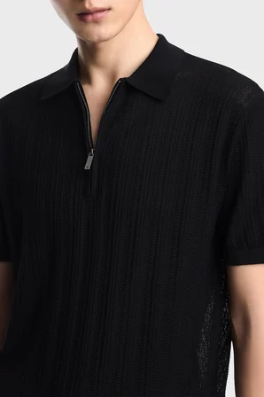 Emporio Armani Erkek Polo Yaka Kazak EM004305 AF23761 UC001