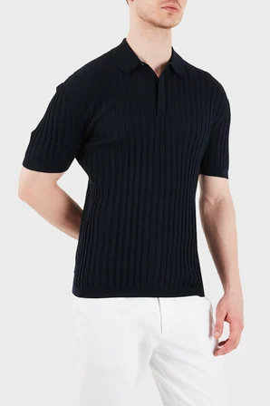 Emporio Armani Erkek Polo Yaka Kazak EM004389 AF23418 UB118