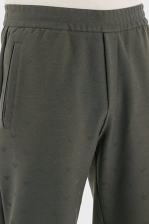 Emporio Armani Regular Fit Lastikli Bel Lastikli Paça Jogger Pantolon Erkek PANTOLON EM004872 AF13700 F8248 HAKİ