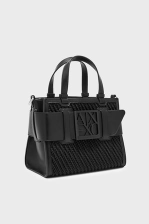 Armani Exchange Logolu Ayarlanabilir Askılı Çanta Kadın ÇANTA XW000392 AF26444 MC043 SİYAH