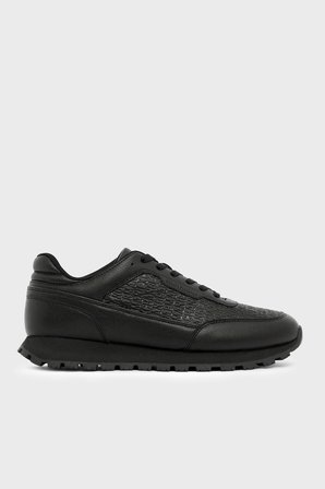Armani Exchange Logolu Sneaker Ayakkabı Erkek AYAKKABI XM003644 AF29408 UC001 SİYAH