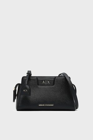 Armani Exchange Logolu Çıkarılabilir Askılı Çanta Kadın ÇANTA XW002160 AF26570 UC001 SİYAH