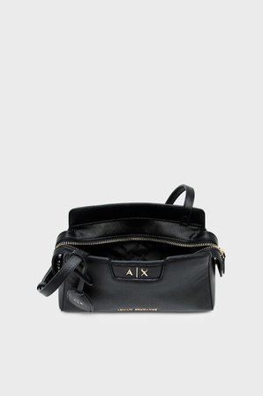 Armani Exchange Logolu Çıkarılabilir Askılı Çanta Kadın ÇANTA XW002160 AF26570 UC001 SİYAH