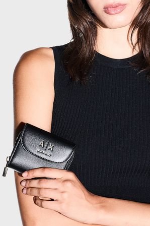 Armani Exchange Logolu Cüzdan Kadın CÜZDAN XW003312 AF28605 UC001 SİYAH