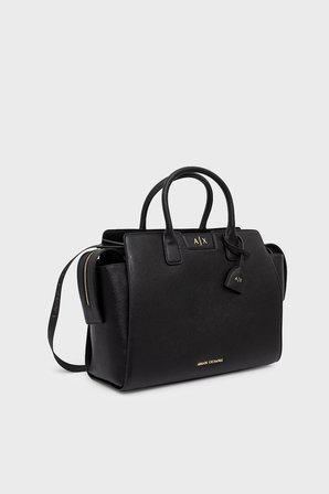 Armani Exchange Logolu Çıkarılabilir Askılı Çanta Kadın ÇANTA XW002157 AF26570 UC001 SİYAH