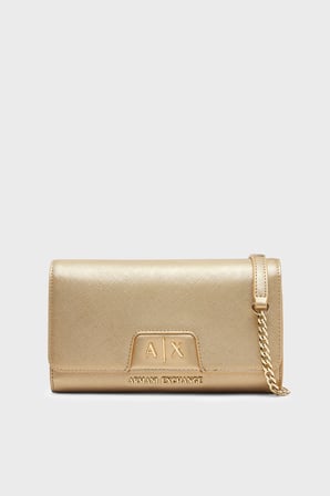 Armani Exchange Çıkarılabilir Zincir Askılı Portföy Cüzdan Kadın CÜZDAN XW000358 AF26570 F1020 EKRU