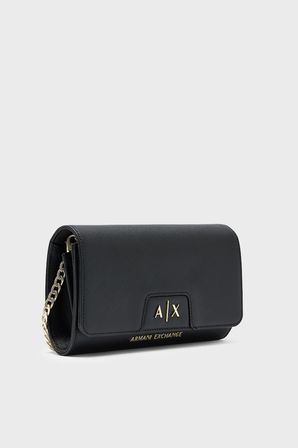Armani Exchange Zincir Askılı Portföy Cüzdan Kadın CÜZDAN XW000358 AF26570 UC001 SİYAH