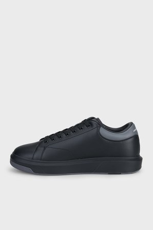 Armani Exchange Deri Logolu Sneaker Ayakkabı Erkek AYAKKABI XUX123 XV534 MC694 SİYAH