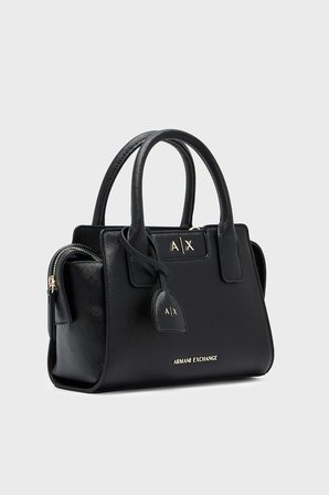 Armani Exchange Logolu Çıkarılabilir Askılı Çanta Kadın ÇANTA XW002159 AF26570 UC001 SİYAH
