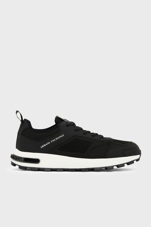 Armani Exchange Logolu Sneaker Ayakkabı Erkek AYAKKABI XM003611 AF29101 UC001 SİYAH