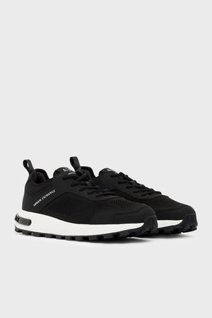Armani Exchange Logolu Sneaker Ayakkabı Erkek AYAKKABI XM003611 AF29101 UC001 SİYAH