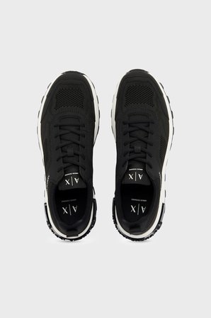 Armani Exchange Logolu Sneaker Ayakkabı Erkek AYAKKABI XM003611 AF29101 UC001 SİYAH