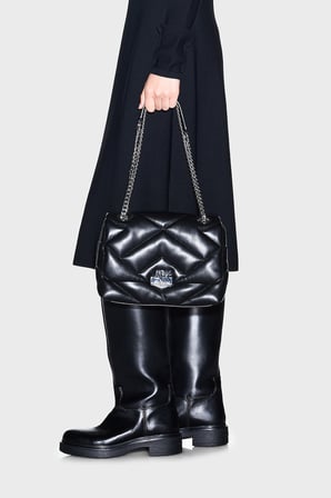 Armani Exchange Zincir Askılı Çanta Kadın ÇANTA XW000355 AF26568 UC001 SİYAH