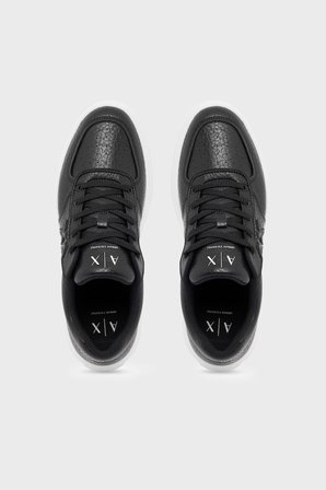 Armani Exchange Logolu Sneaker Ayakkabı Erkek AYAKKABI XM003614 AF29103 UC001 SİYAH