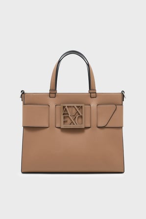 Armani Exchange Logolu Çıkarılabilir Askılı Çanta Kadın ÇANTA 9426890 A874 U6186 TABA