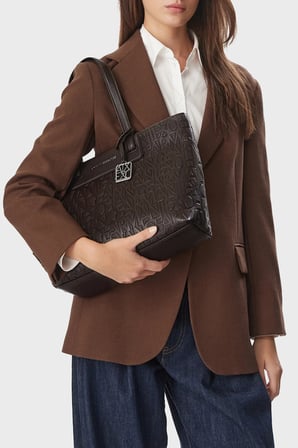 Armani Exchange Logolu Omuz Askılı Çanta Kadın ÇANTA XW001481 AF15774 U6032 KAHVE