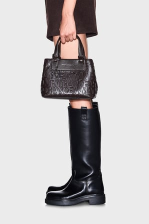 Armani Exchange Logolu Çıkarılabilir Askılı Çanta Kadın ÇANTA XW001576 AF15774 U6032 KAHVE