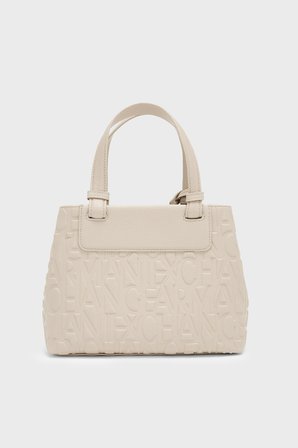 Armani Exchange Logolu Çıkarılabilir Askılı Çanta Kadın ÇANTA XW001576 AF15774 U6208 EKRU