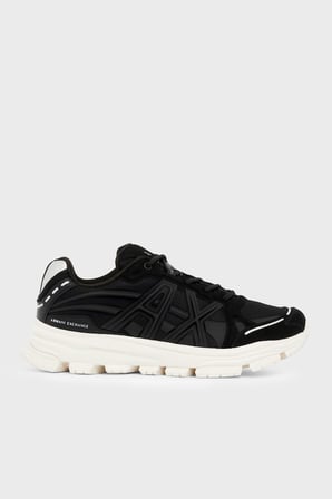 Armani Exchange Logolu Sneaker Ayakkabı Erkek AYAKKABI XM003608 AF29104 MC513 SİYAH