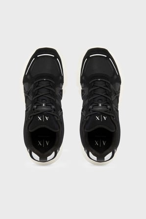 Armani Exchange Logolu Sneaker Ayakkabı Erkek AYAKKABI XM003608 AF29104 MC513 SİYAH