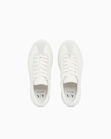 Armani Exchange Logolu Sneaker Ayakkabı Kadın AYAKKABI XW003065 AF28674 U0011 BEYAZ