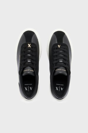 Armani Exchange Logolu Sneaker Ayakkabı Kadın AYAKKABI XW003065 AF28674 UC001 SİYAH