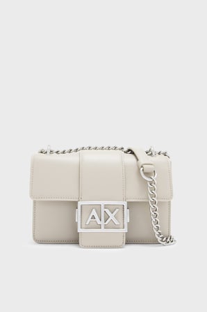 Armani Exchange Logolu Ayarlanabilir Zincir Askılı Çanta Kadın ÇANTA XW000071 AF12039 U6208 EKRU