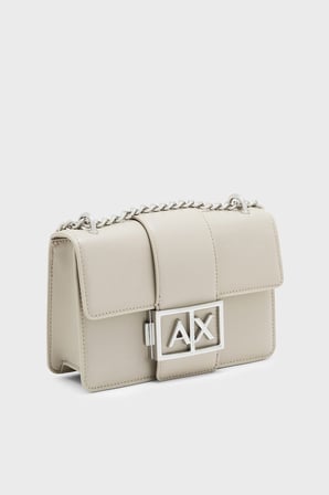 Armani Exchange Logolu Ayarlanabilir Zincir Askılı Çanta Kadın ÇANTA XW000071 AF12039 U6208 EKRU