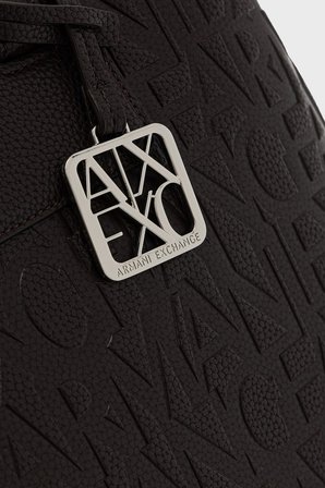 Armani Exchange Kabartma Logolu Çıkarılabilir Askılı Çanta Kadın ÇANTA XW001222 AF15774 U6032 KAHVE