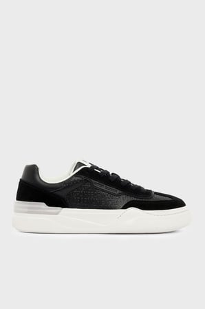 Armani Exchange Süet Detaylı Sneaker Ayakkabı Erkek AYAKKABI XM002688 AF21419 UC001 SİYAH