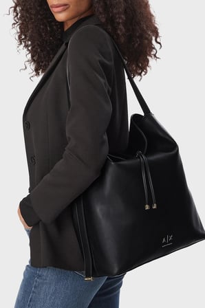Armani Exchange Logolu Ayarlanabilir Askılı Çanta Kadın ÇANTA XW002989 AF19902 UC001 SİYAH
