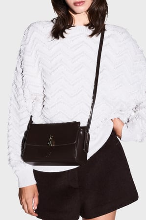 Armani Exchange Logolu Ayarlanabilir Askılı Çanta Kadın ÇANTA XW003056 AF28605 U6032 KAHVE