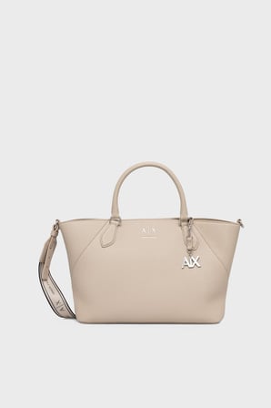 Armani Exchange Logolu Çıkarılabilir Askılı Çanta Kadın ÇANTA XW003086 AF26569 U6208 EKRU