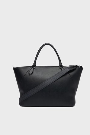 Armani Exchange Logolu Çıkarılabilir Askılı Çanta Kadın ÇANTA XW003142 AF26569 UC001 SİYAH