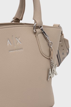 Armani Exchange Logolu Çıkarılabilir Askılı Çanta Kadın ÇANTA XW003143 AF26569 U6208 EKRU