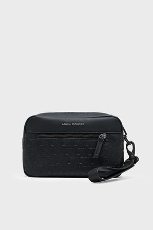 Armani Exchange Tek Saplı Logolu Çanta Erkek ÇANTA XM003583 AF26662 UC001 SİYAH