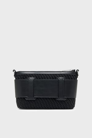 Armani Exchange Logolu Çıkarılabilir Askılı Çanta Kadın ÇANTA XW000921 AF26444 MC043 SİYAH