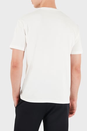 Armani Exchange Pamuklu Regular Fit Bisiklet Yaka T Shirt Erkek T SHİRT XM003023 AF10358 U0009 BEYAZ