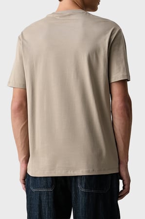 Armani Exchange Pamuklu Regular Fit Bisiklet Yaka T Shirt Erkek T SHİRT XM003023 AF10358 U6161 HAKİ