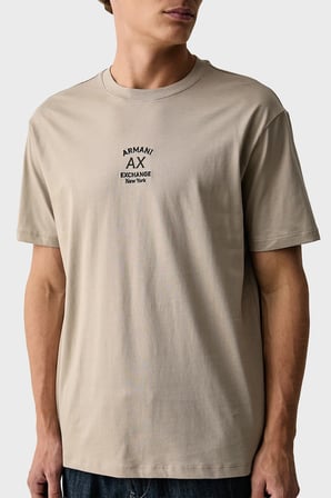 Armani Exchange Pamuklu Regular Fit Bisiklet Yaka T Shirt Erkek T SHİRT XM003023 AF10358 U6161 HAKİ