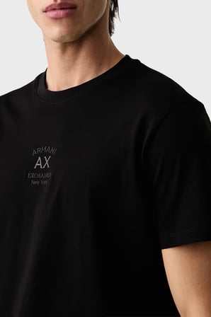 Armani Exchange Pamuklu Regular Fit Bisiklet Yaka T Shirt Erkek T SHİRT XM003023 AF10358 UC001 SİYAH